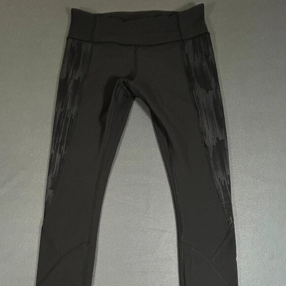 Lululemon Women’s Leggings Size 8 Black Capri - Picture 1 of 11